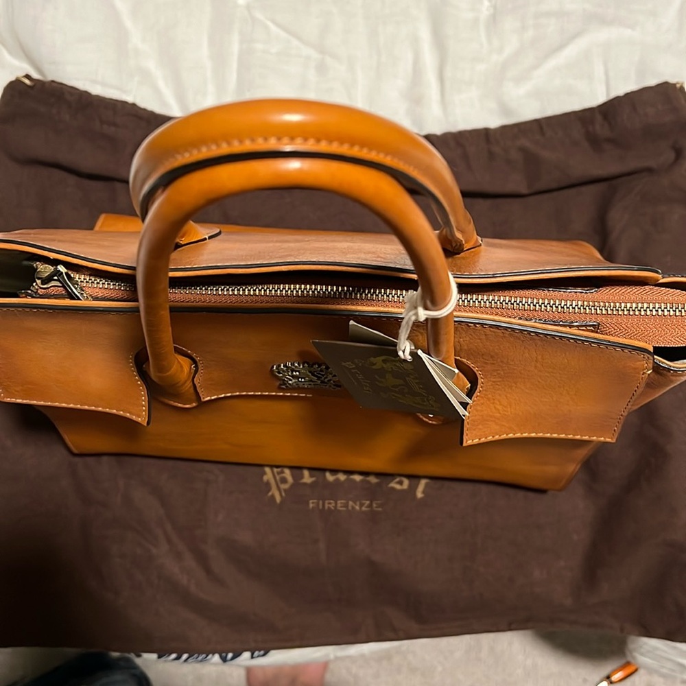 Pratesi Firenze leather tote.